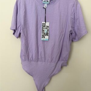 Future Collective Lavender Bodysuit
